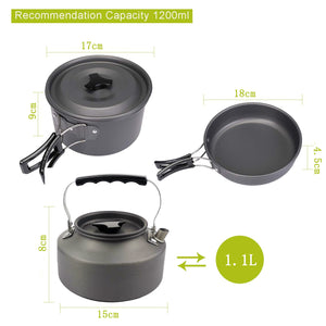 All-in-One Camp Cookware Camping Set