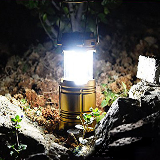 Multi-Function Solar Telescoping Camping Lantern