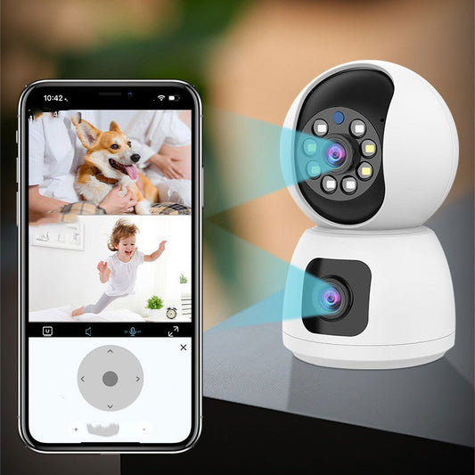 Dual-Frequency Security Monitoring Camera