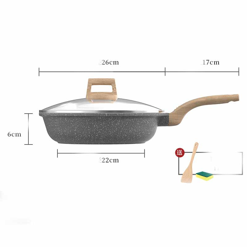 Culinary Crest Stone Non-Stick Wok
