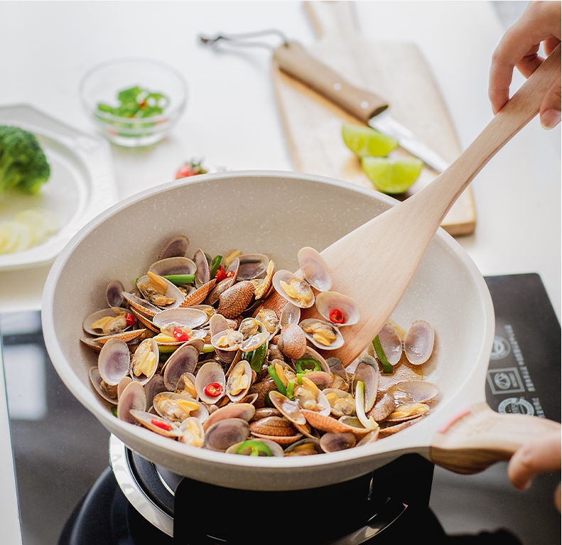 Culinary Crest Stone Non-Stick Wok