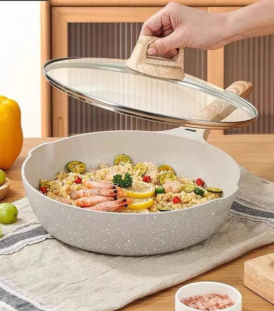 Culinary Crest Stone Non-Stick Wok