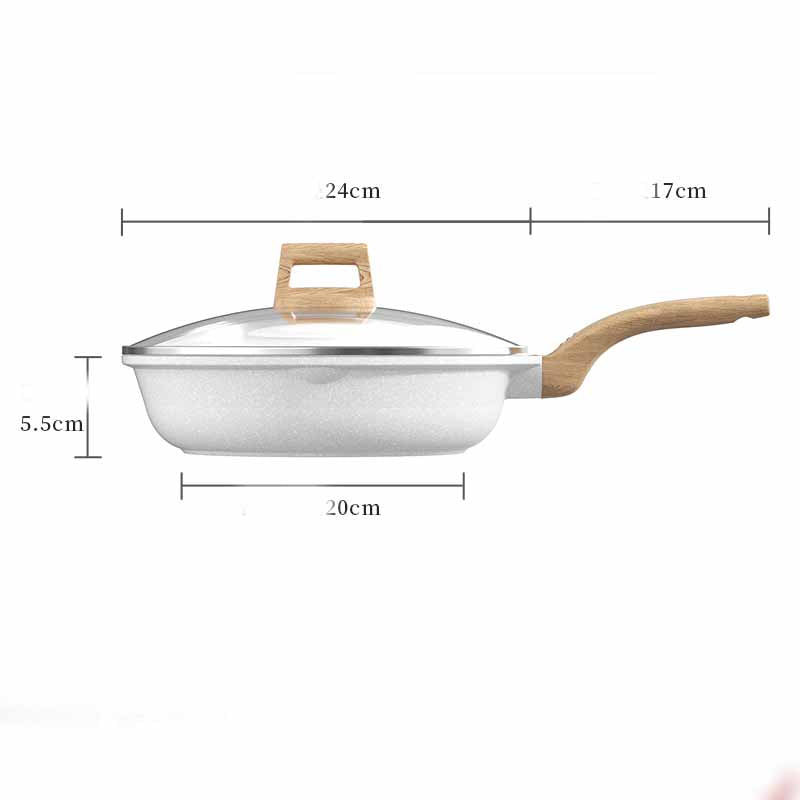 Culinary Crest Stone Non-Stick Wok
