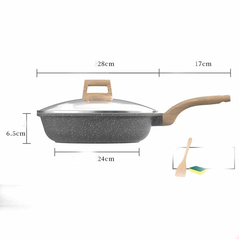 Culinary Crest Stone Non-Stick Wok
